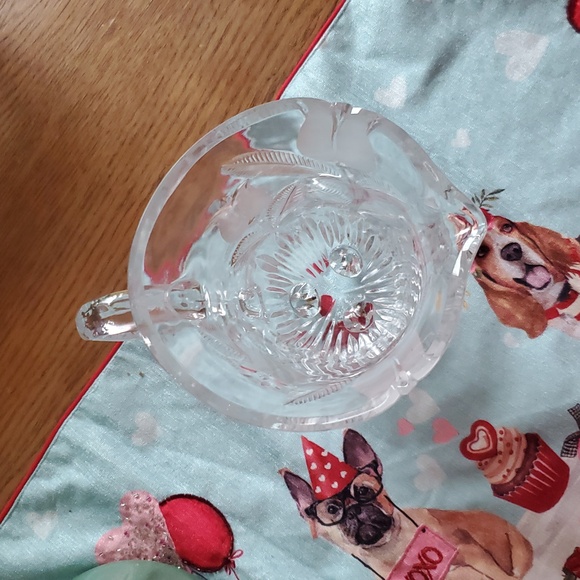 Crystal Etched Pitcher Fifth Avenue